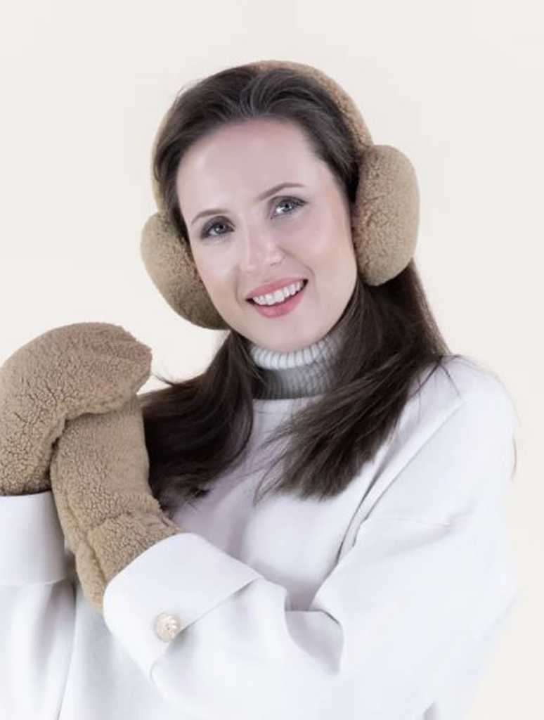 Solid Sherpa Fur Earmuffs