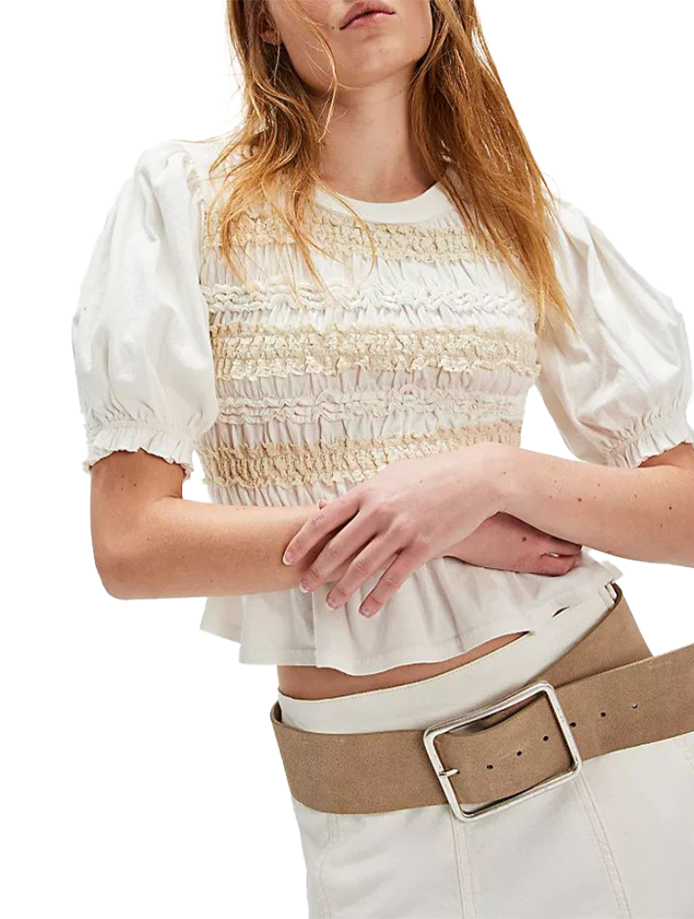 Free People Maxey Knit Top