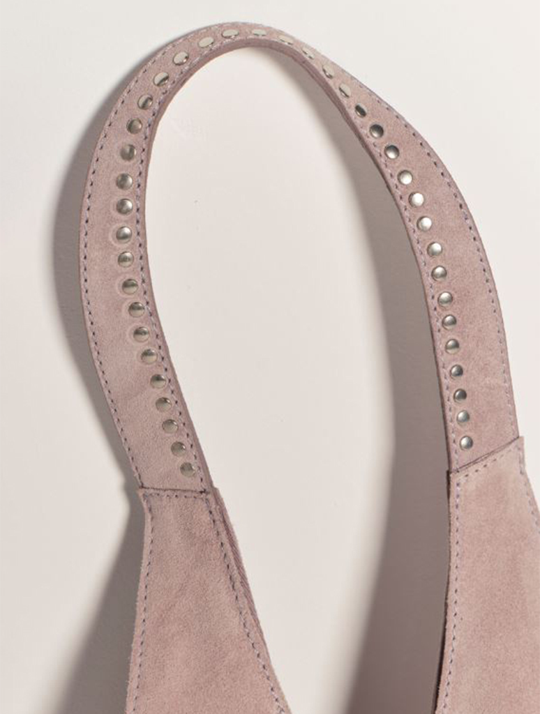 Free People Soho Suede Stud Shoulder Bag