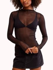 Free People Minding My Business Top