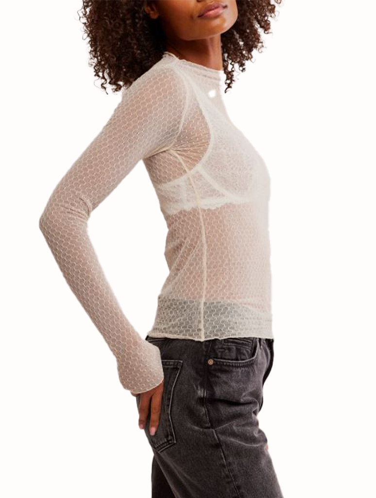 Free People Minding My Business Top