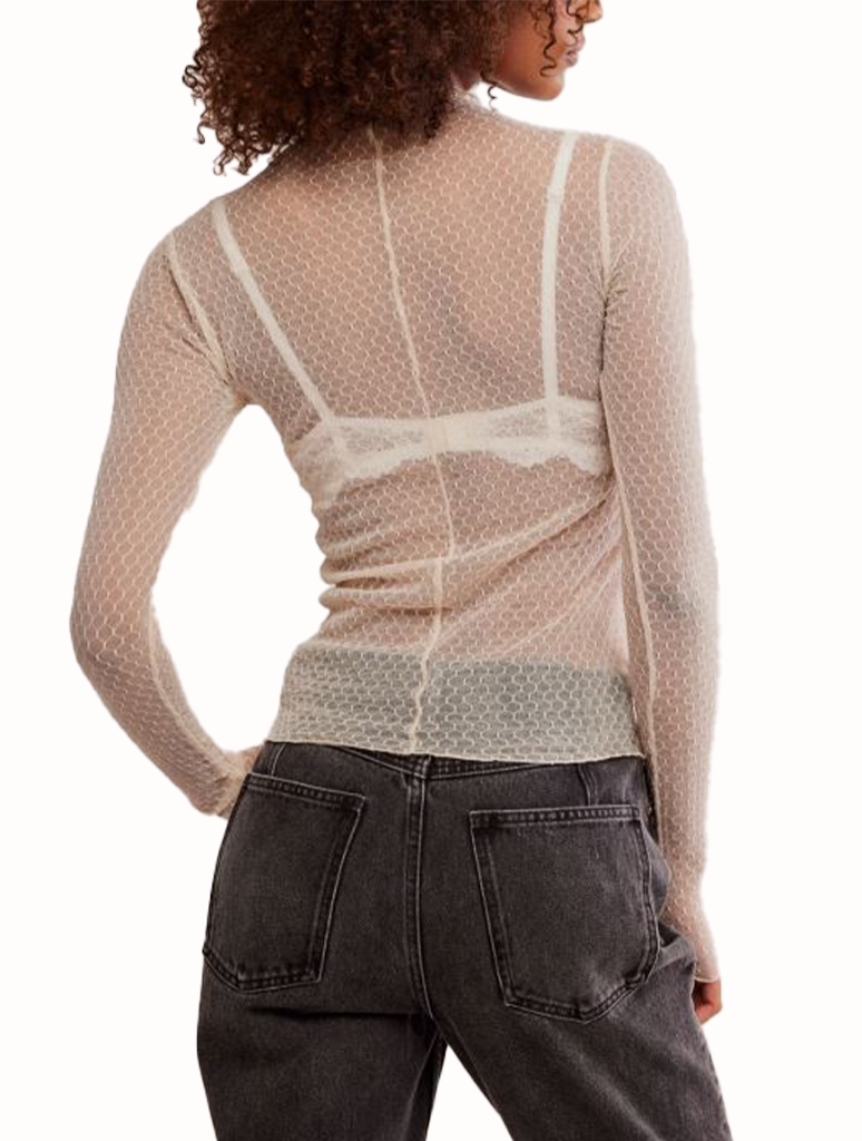 Free People Minding My Business Top