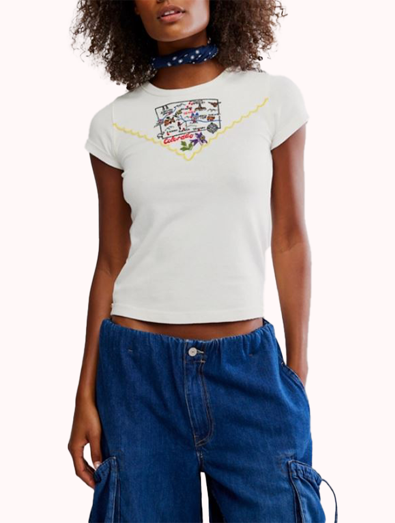 Free People Wild Country Tee