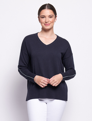 Born Leader V-Neck Sweater