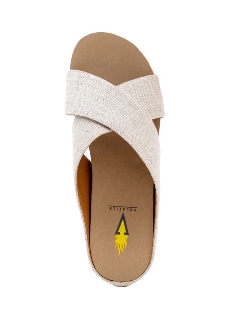 Volatile Ablette Criss Cross Sandal