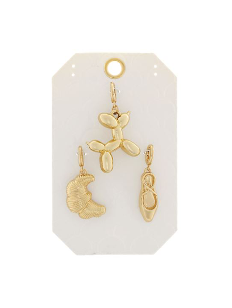 Set of Three Gold Pendants