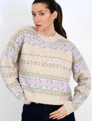Hera Long Sleeve Crewneck Pullover