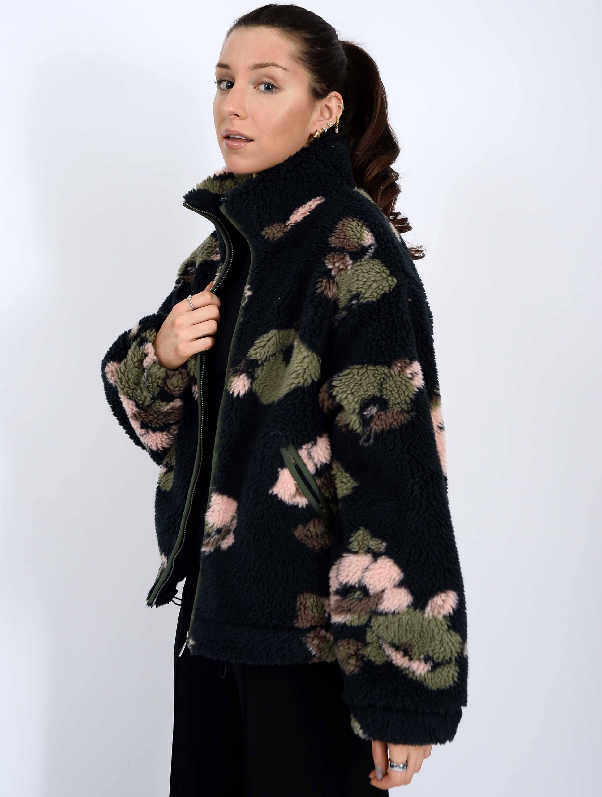 Whistler Sherpa Zip Front Jacket