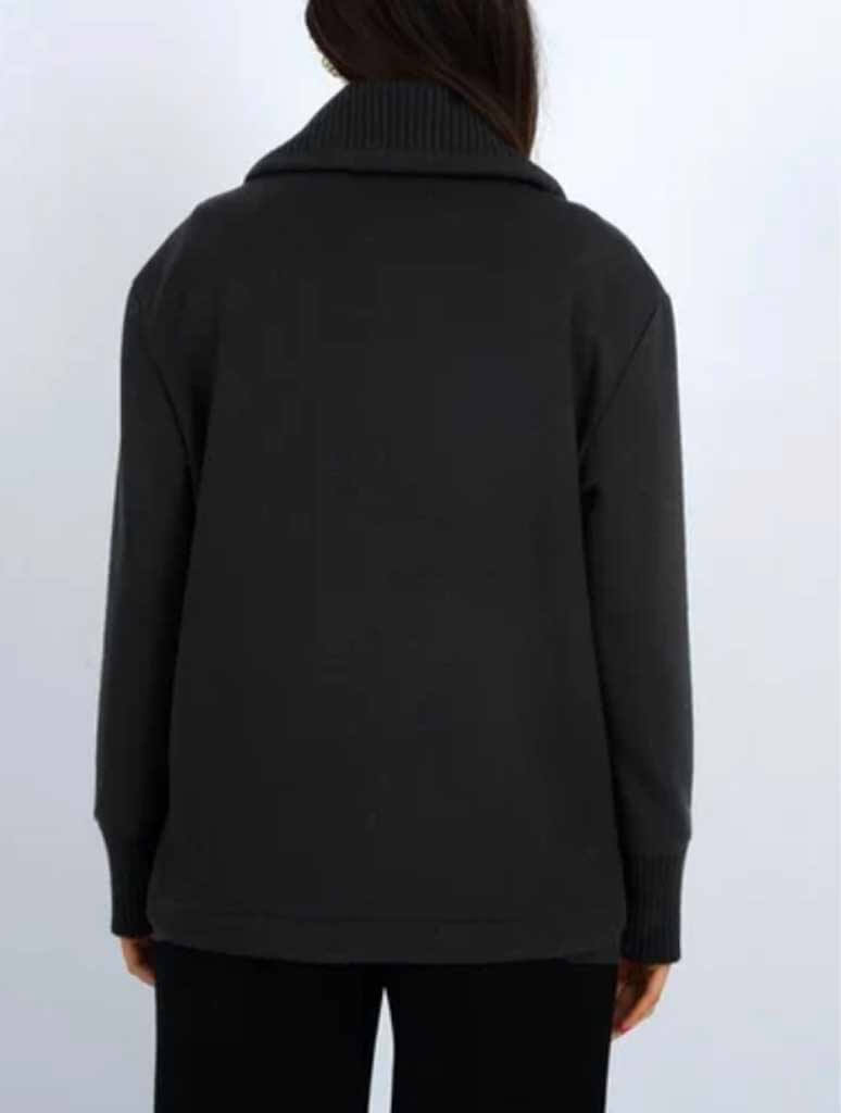 Judia Soft Knit Collared Sweater