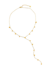 Water Resistant Beaded Lariat Necklace