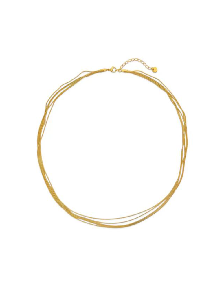 Water Resistant Multi Strand Necklace