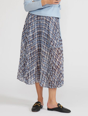 Talia Pleated Midi Skirt (Final Sale)
