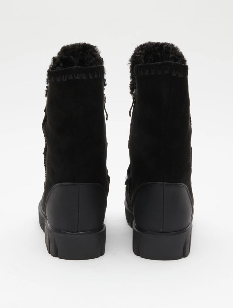 Azura By Spring Step Stich Suede Boot