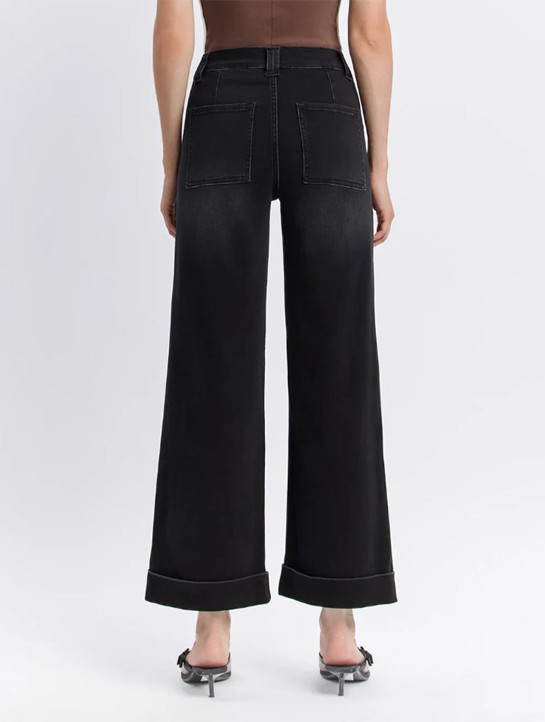 Vervet Kris High Rise Super Soft Baggy Wide Leg Jeans