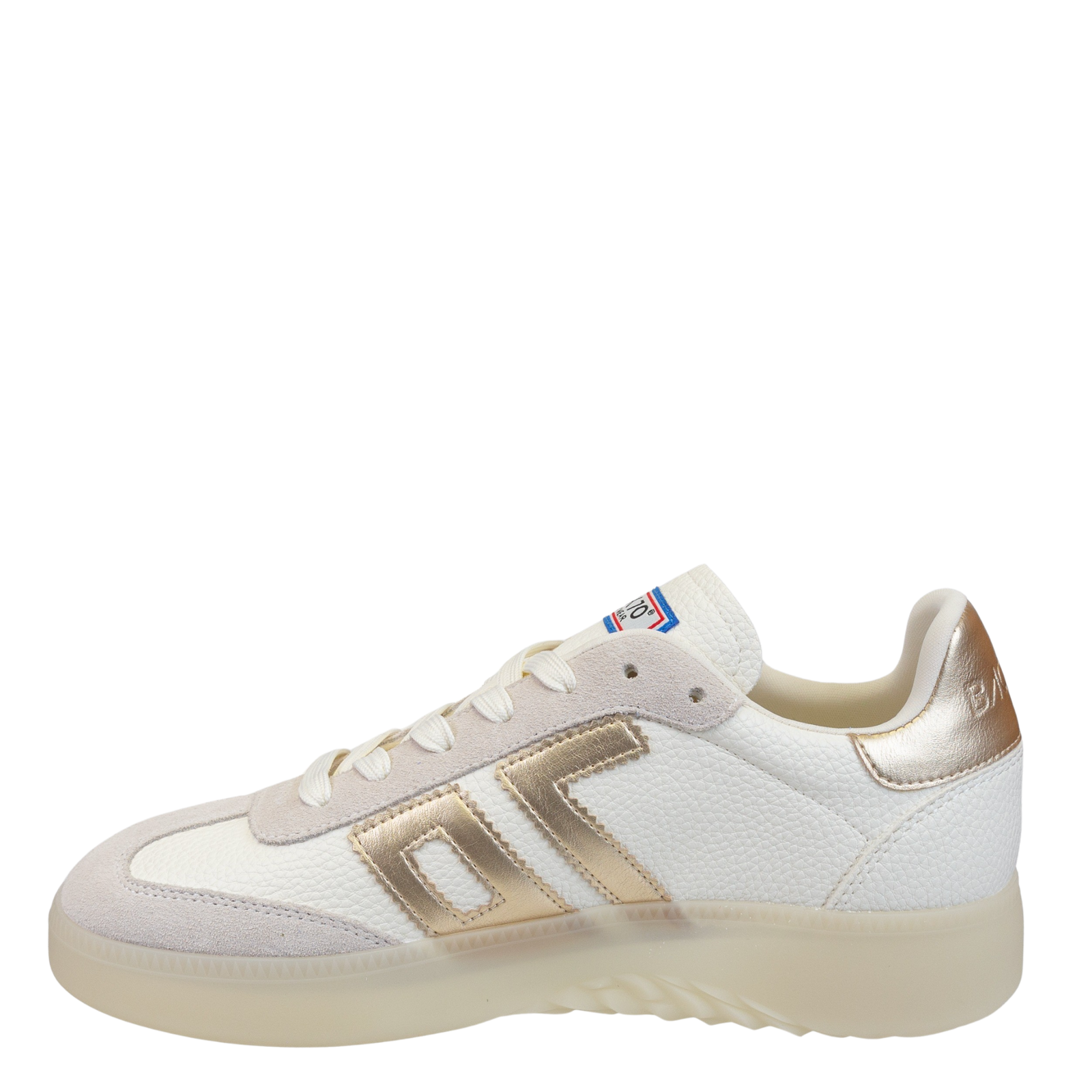 BOSTON 2502 in METALLIC GOLD, left view