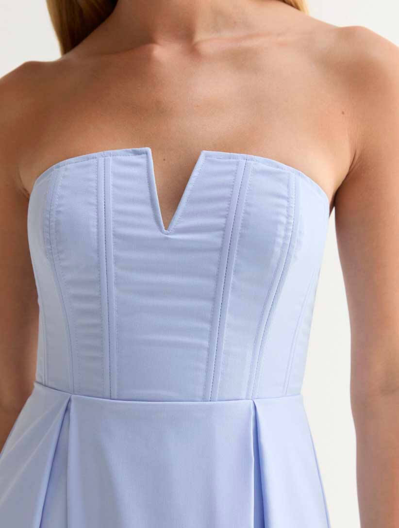 Zae V-Wire Midi Dress
