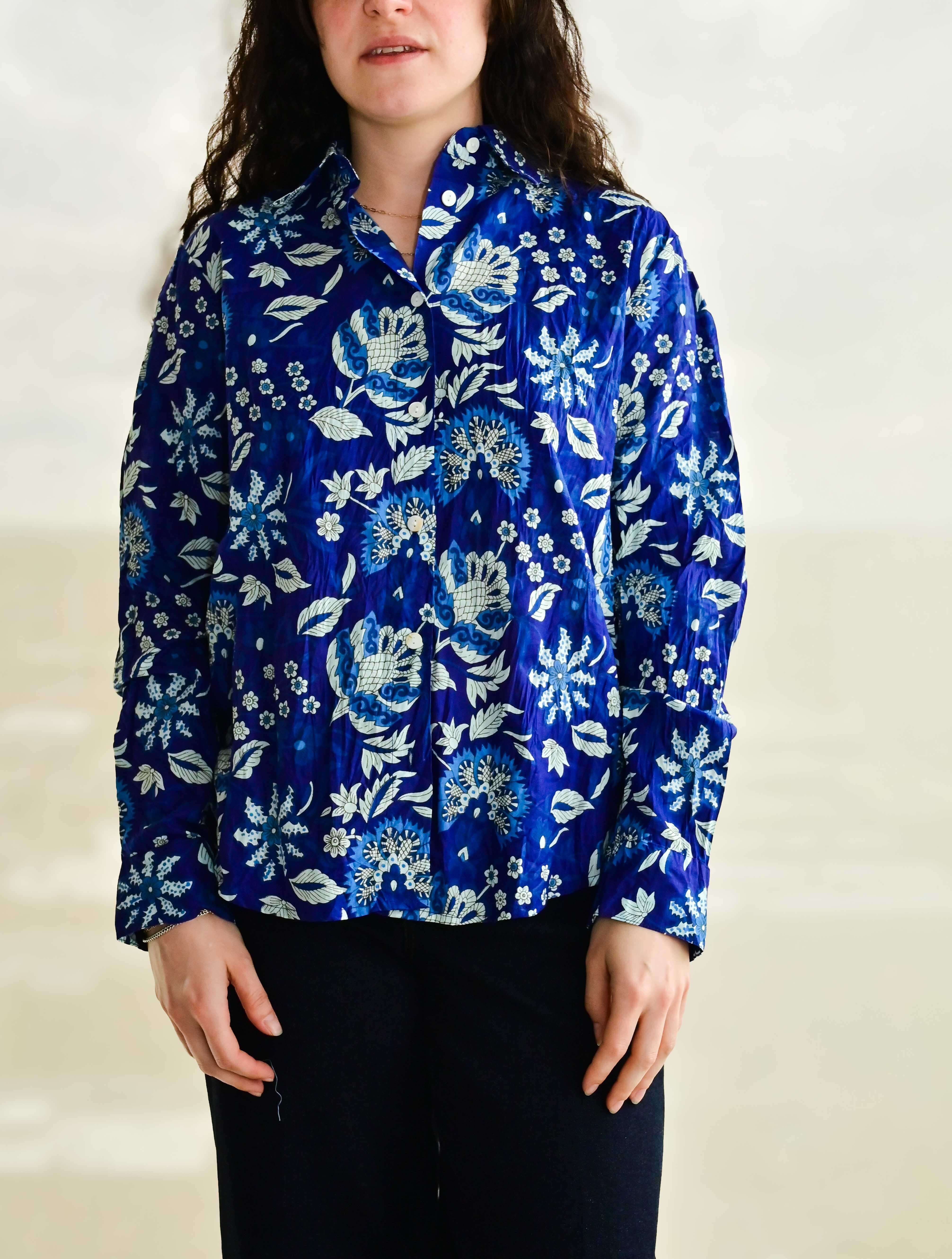 Jor Long Sleeve Button Down Blouse