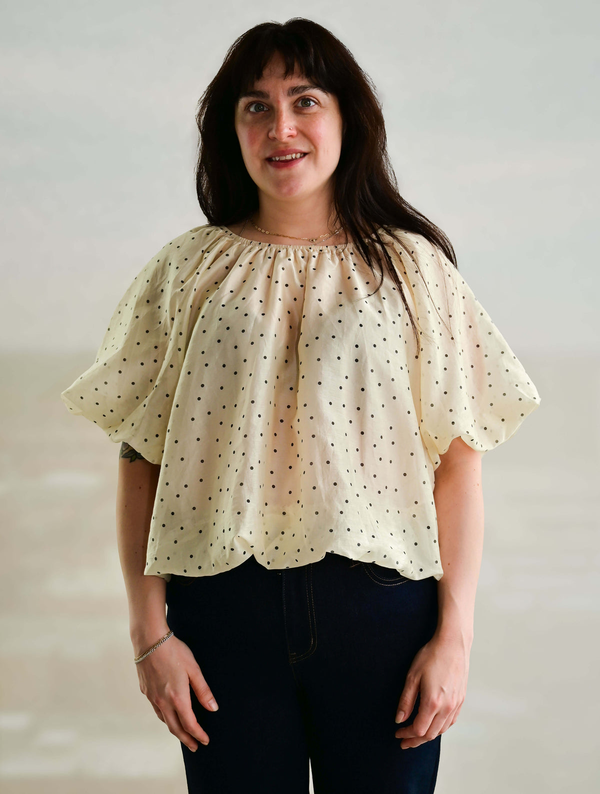 Polka Dot Blouse