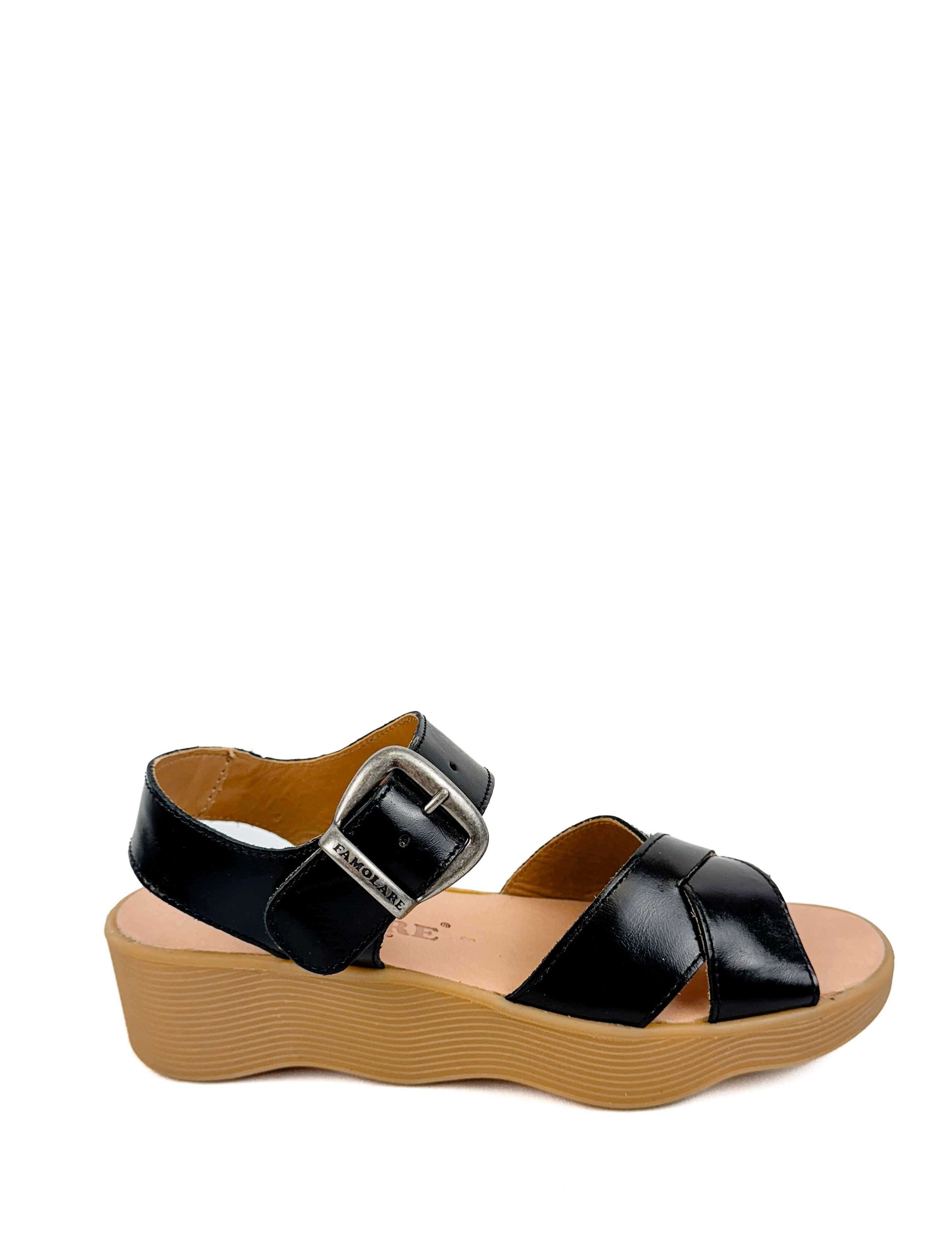 Famolare Betsy Cross Platform Sandal
