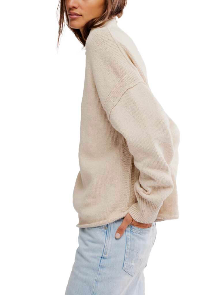 Free People Torres Roll Neck Sweater