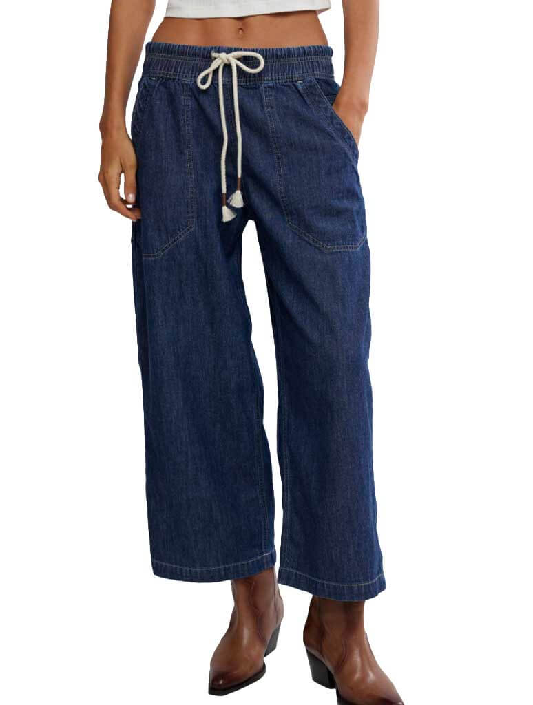 Free People Easy Peasy Pull-On Jeans