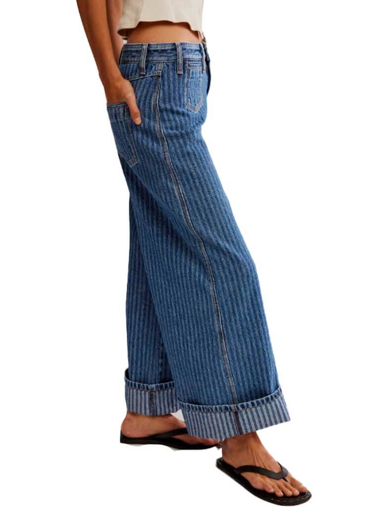 Free People Brette Cropped Wide Leg