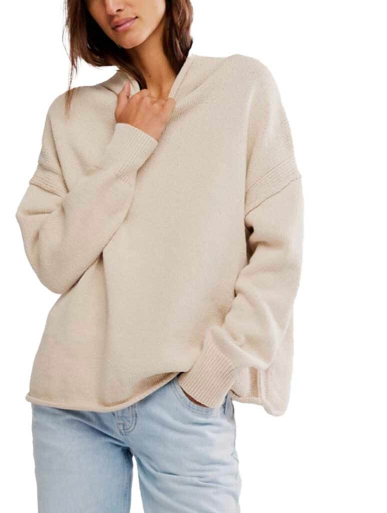 Free People Torres Roll Neck Sweater