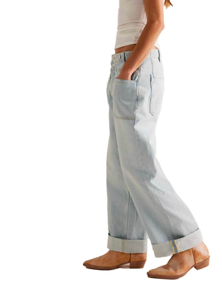 Free People Palmer Cuffed Jean