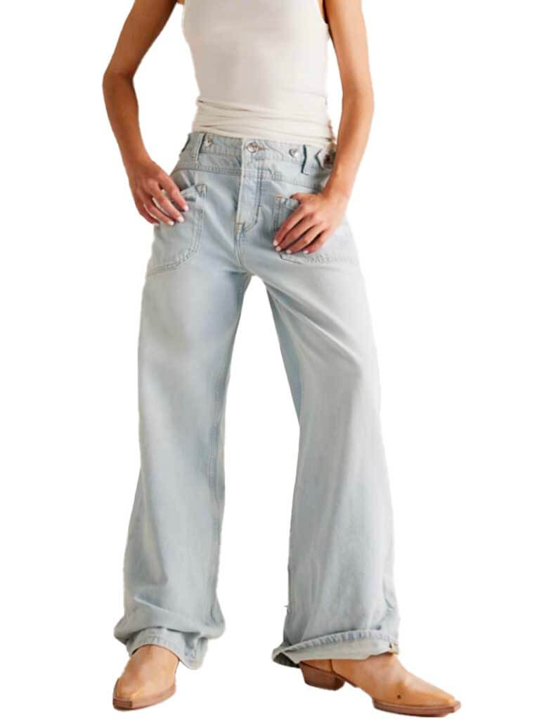 Free People Palmer Cuffed Jean