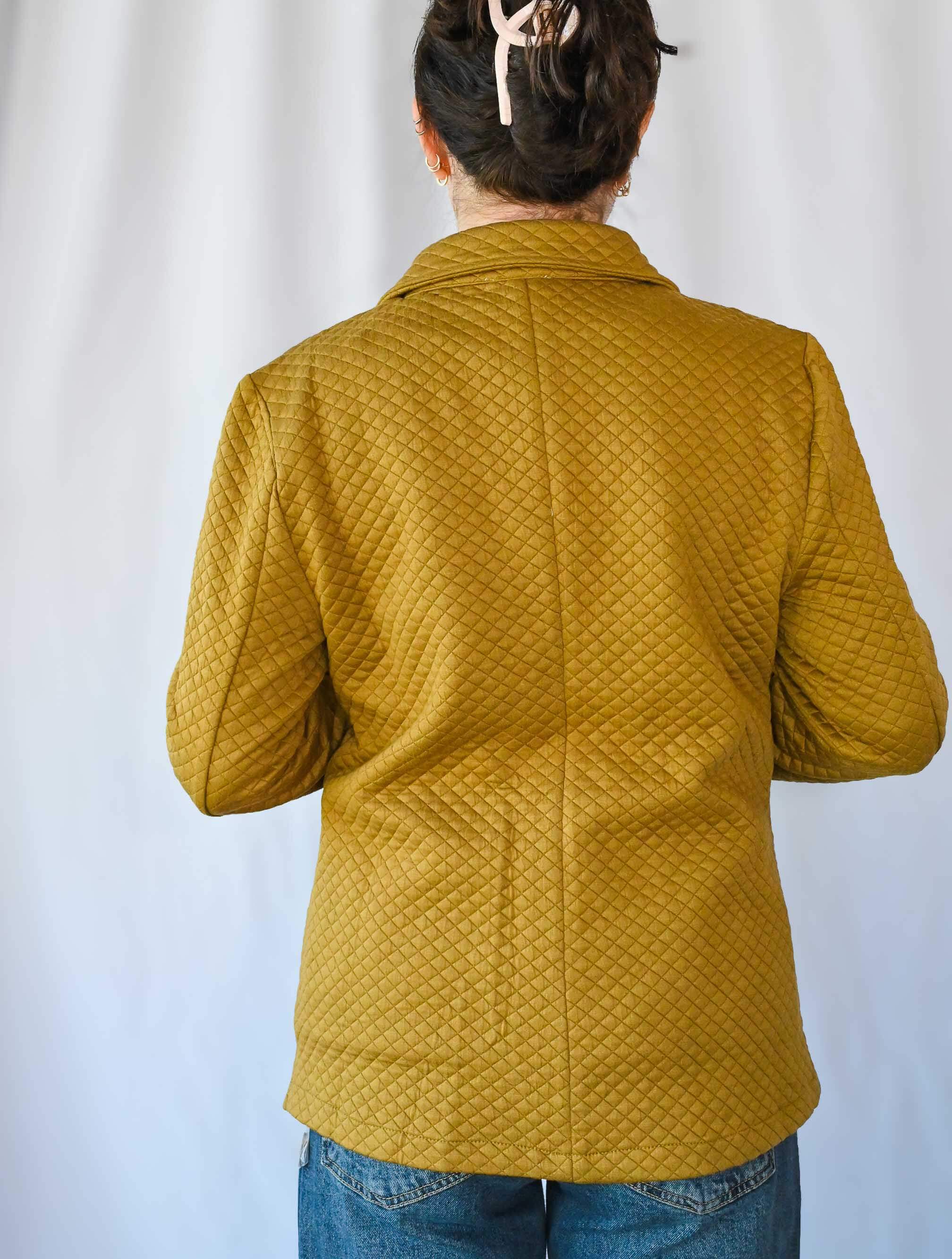 Quilted Blazer Jacket