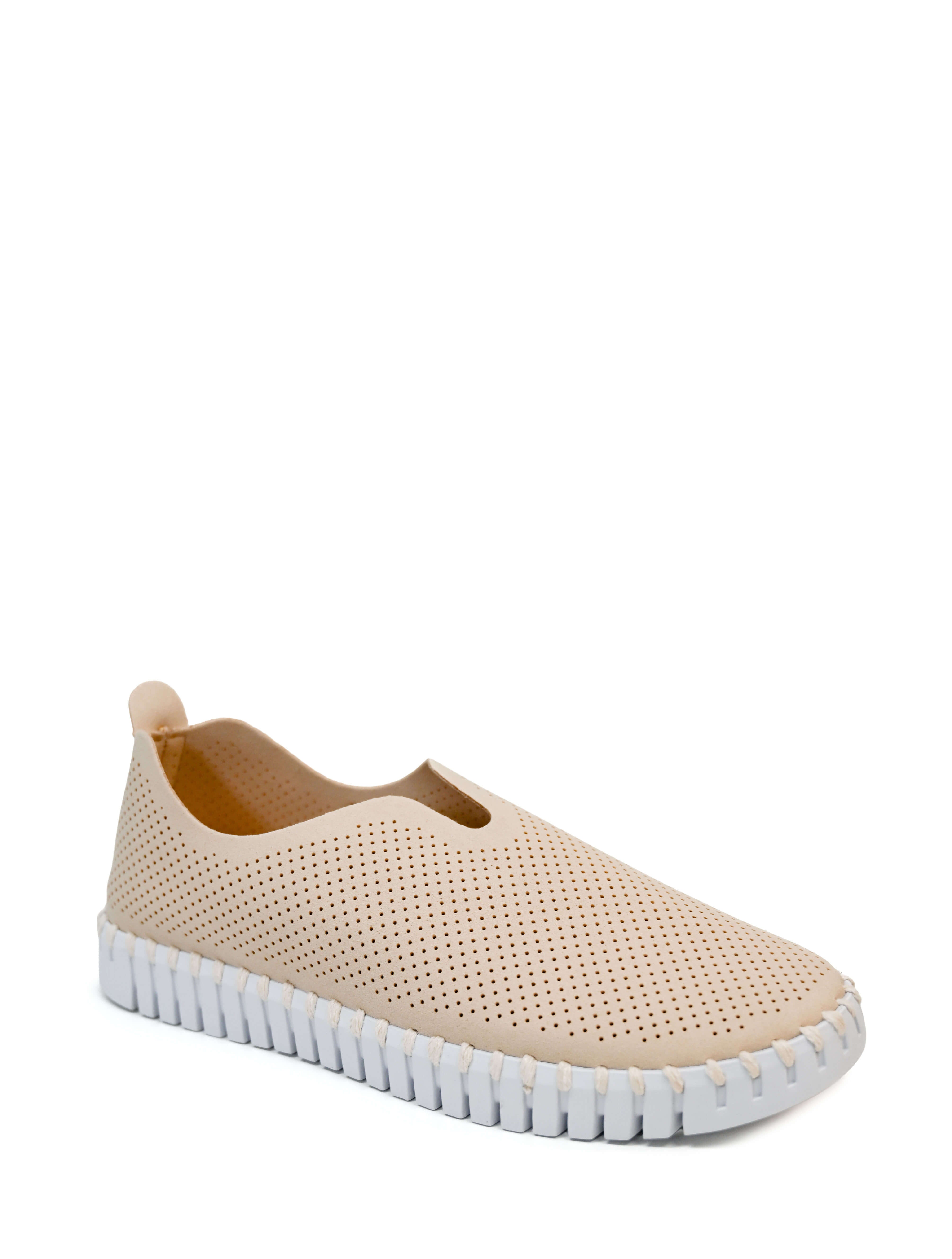 Ilse Jacobsen Tulip 0001 Perforated Slip-On Sneaker (Final Sale)*