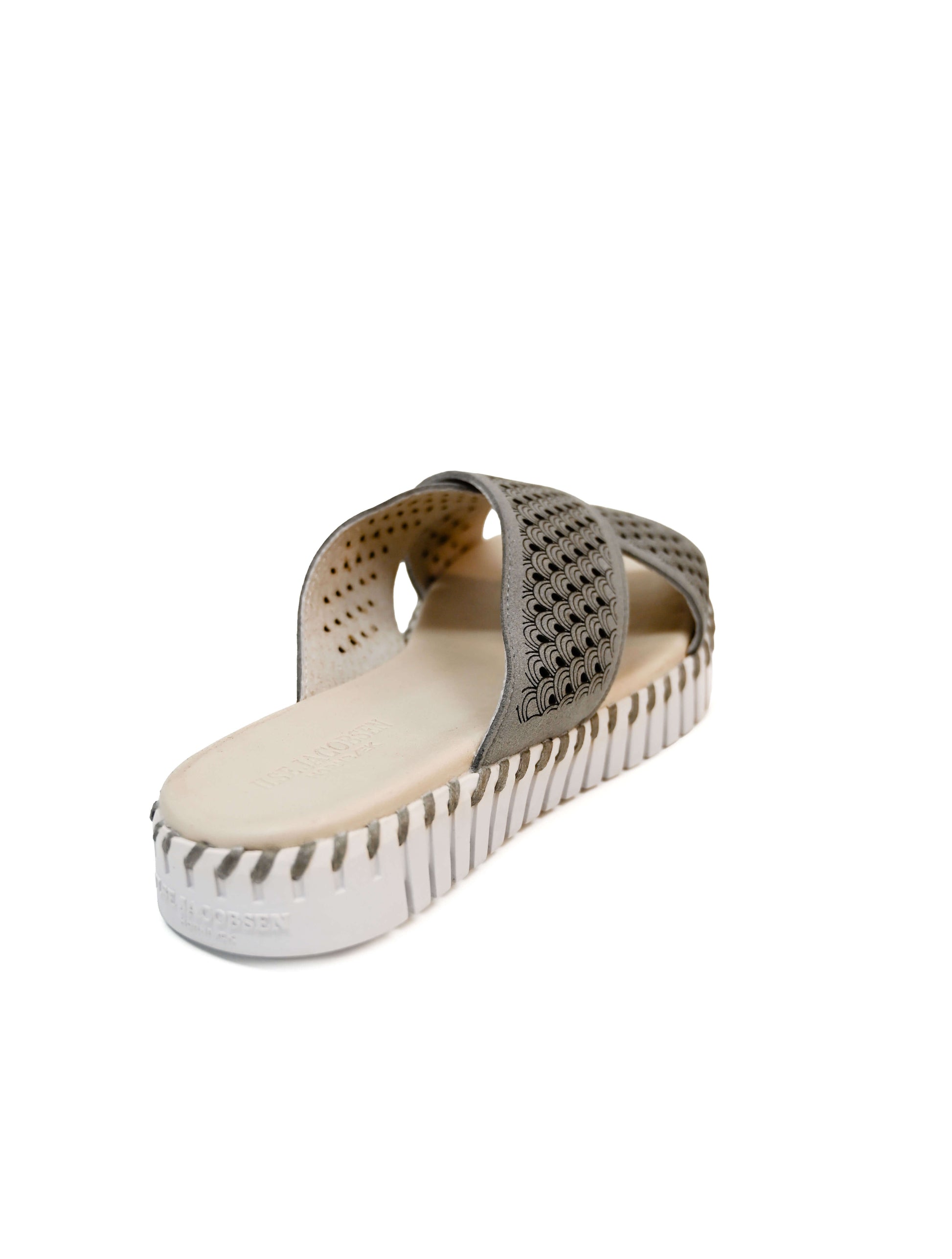 Ilse Jacobsen Tulip 1575 Perforated Open-Toe Flat Sandal (Final Sale)*