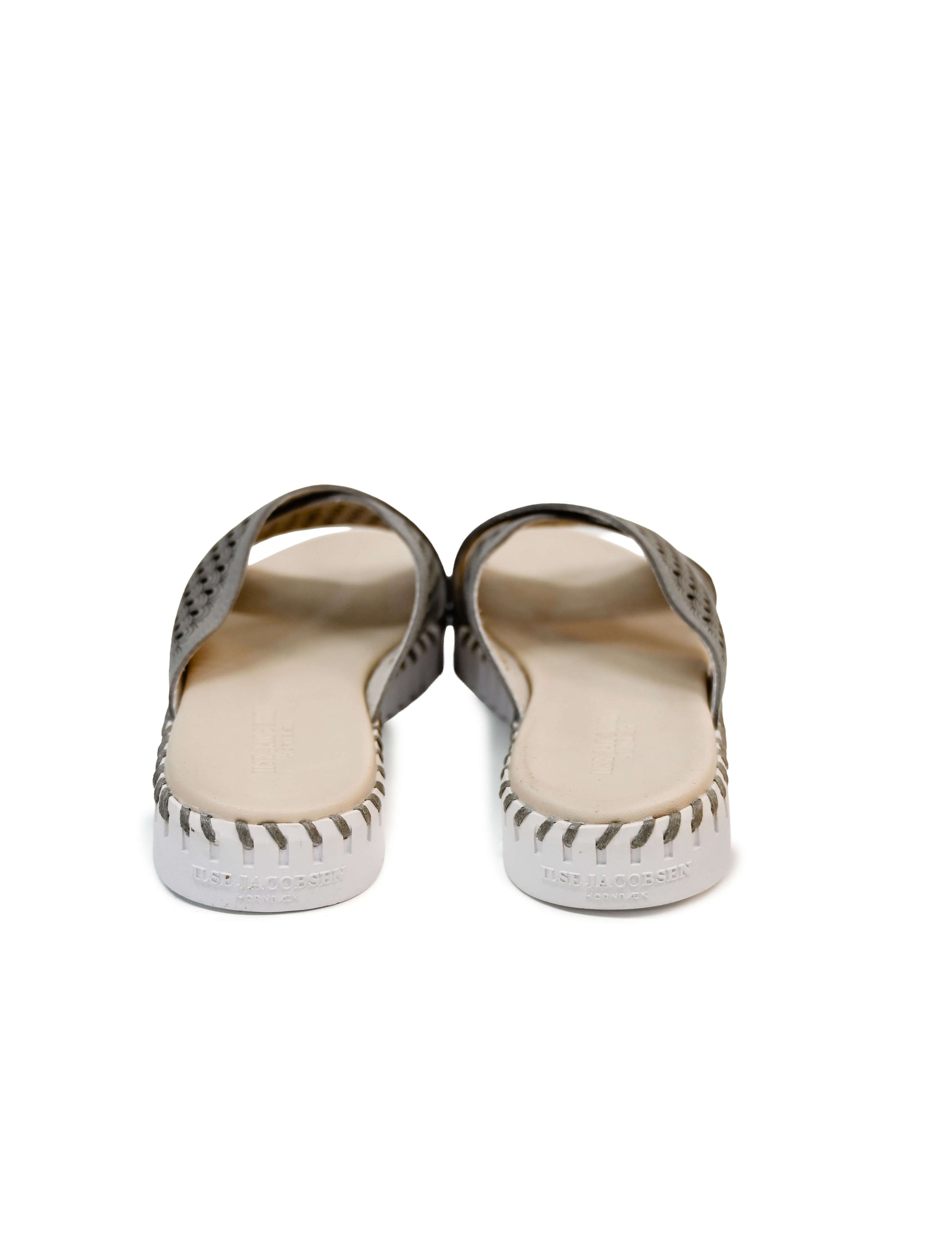 Ilse Jacobsen Tulip 1575 Perforated Open-Toe Flat Sandal (Final Sale)*