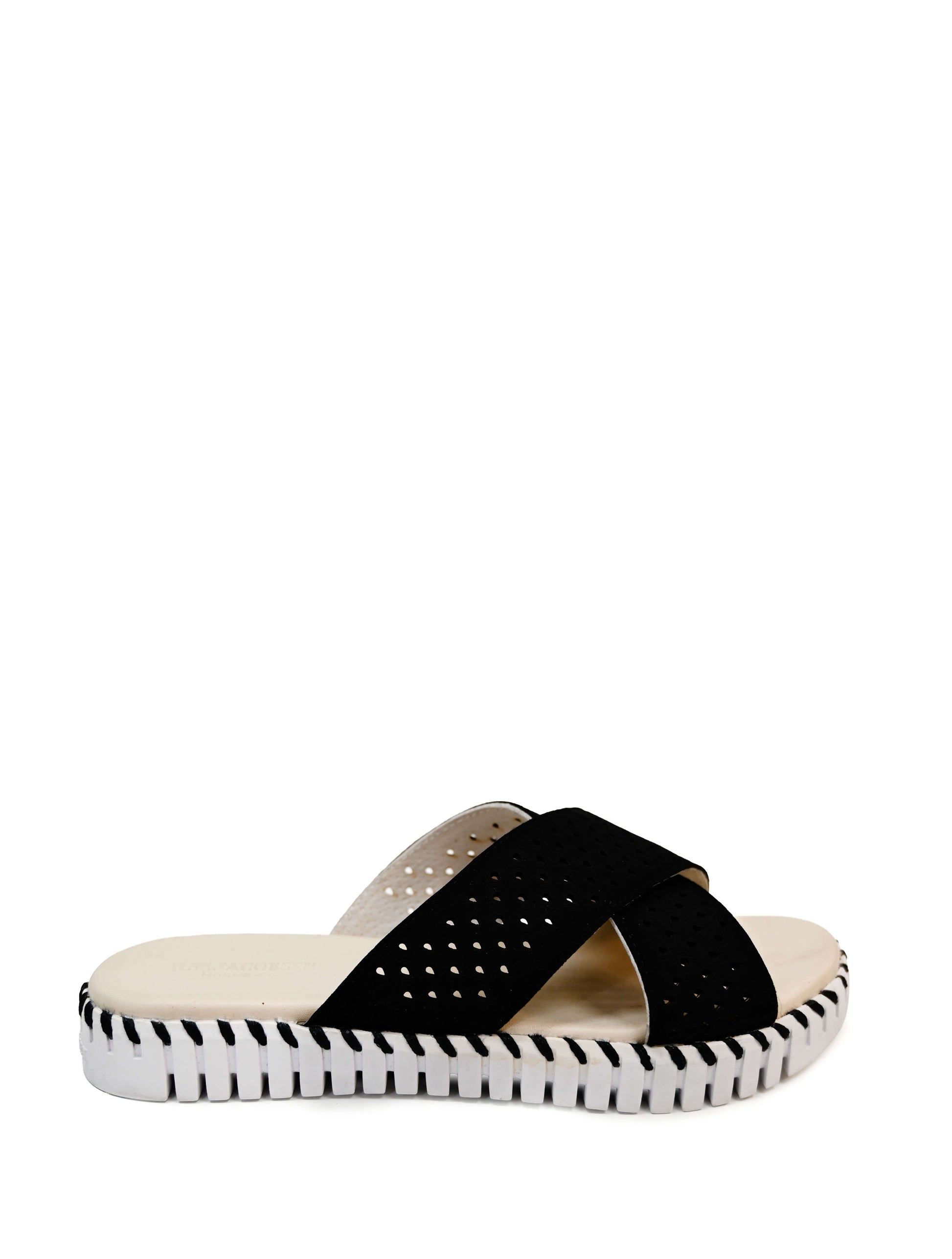 Ilse Jacobsen Tulip 1575 Perforated Open-Toe Flat Sandal (Final Sale)*