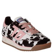 JOGGER L in COW BROWN WHITE PINK