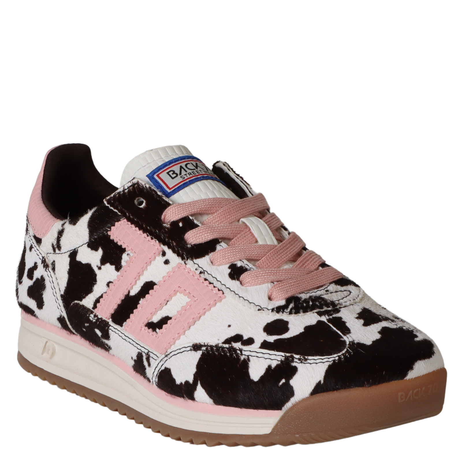 JOGGER L in COW BROWN WHITE PINK