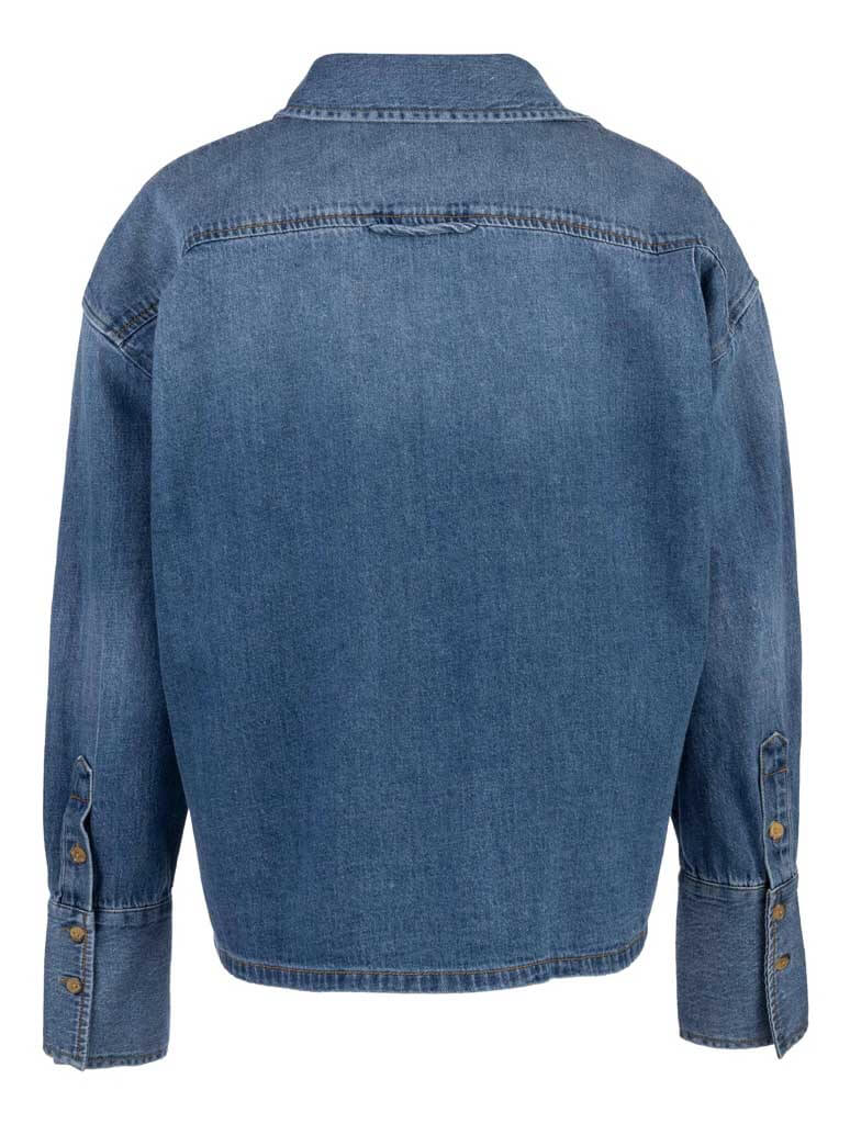 Kut From The Kloth Gertie Button Front Shirt with Wide Cuff