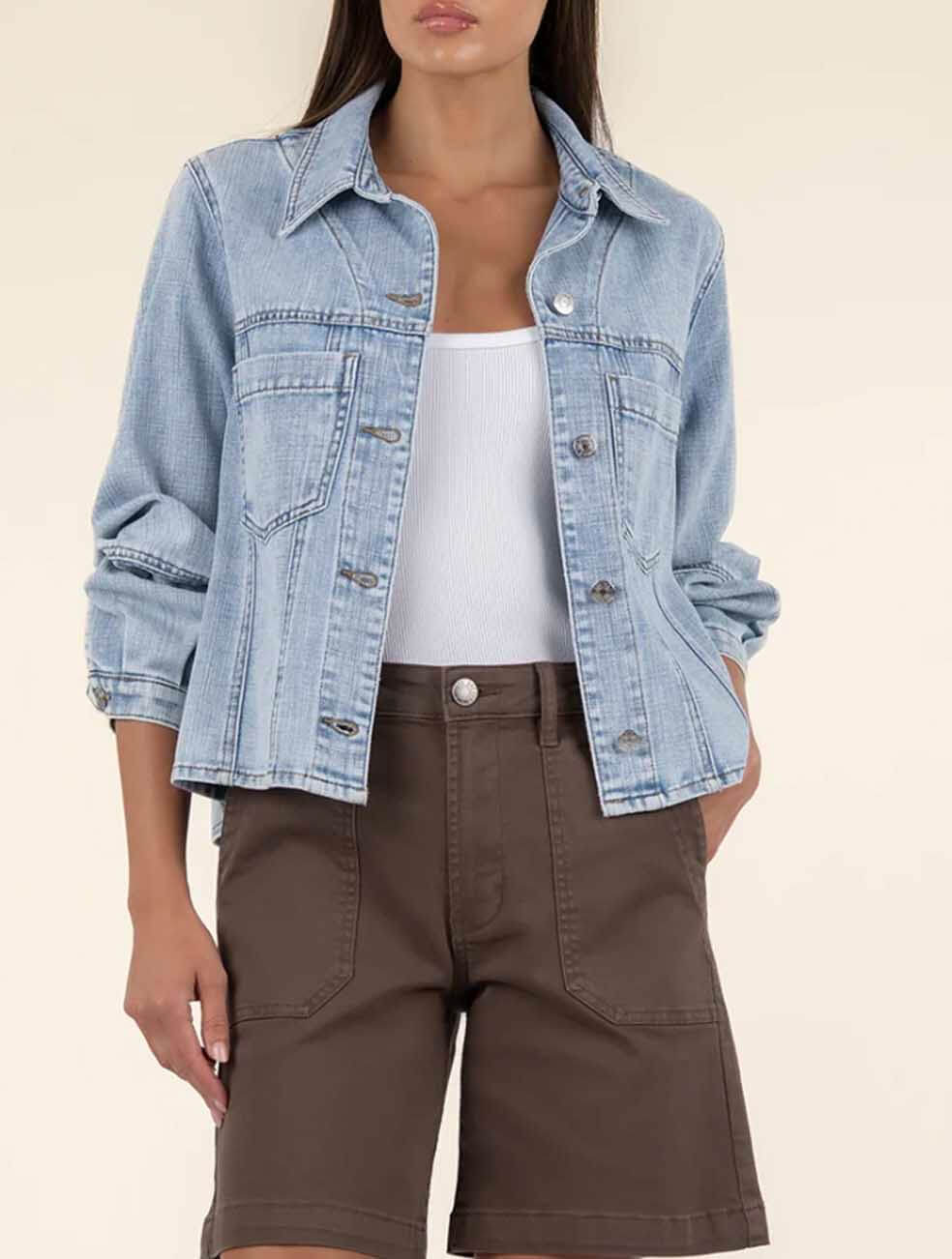 Kut From The Kloth Bailey Button Front Jacket