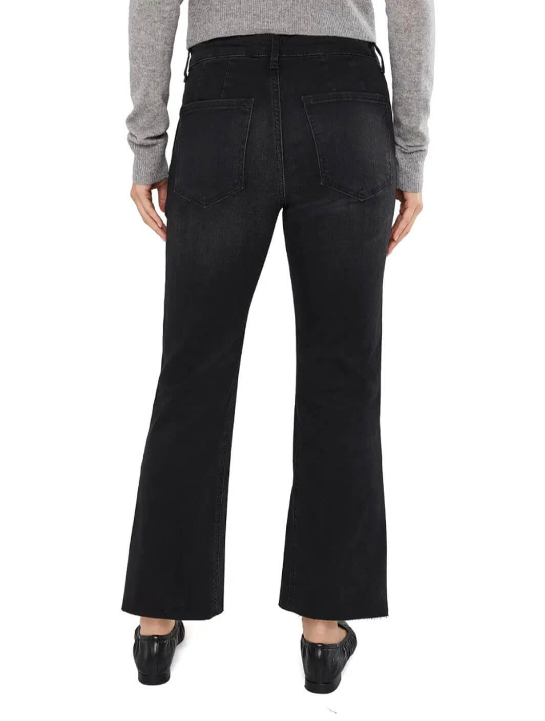 Kut From The Kloth Kelsey Ankle Flare Jeans with Porkchop Pockets