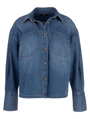 Kut From The Kloth Gertie Button Front Shirt with Wide Cuff
