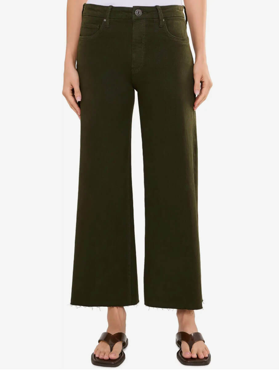 Kut From The Kloth Meg High Rise Fab Ab Wide Leg Jeans