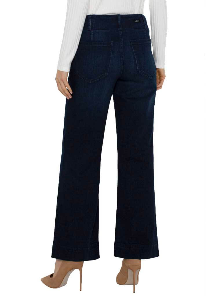 Liverpool Patch Pocket Wide Leg 31" Jean