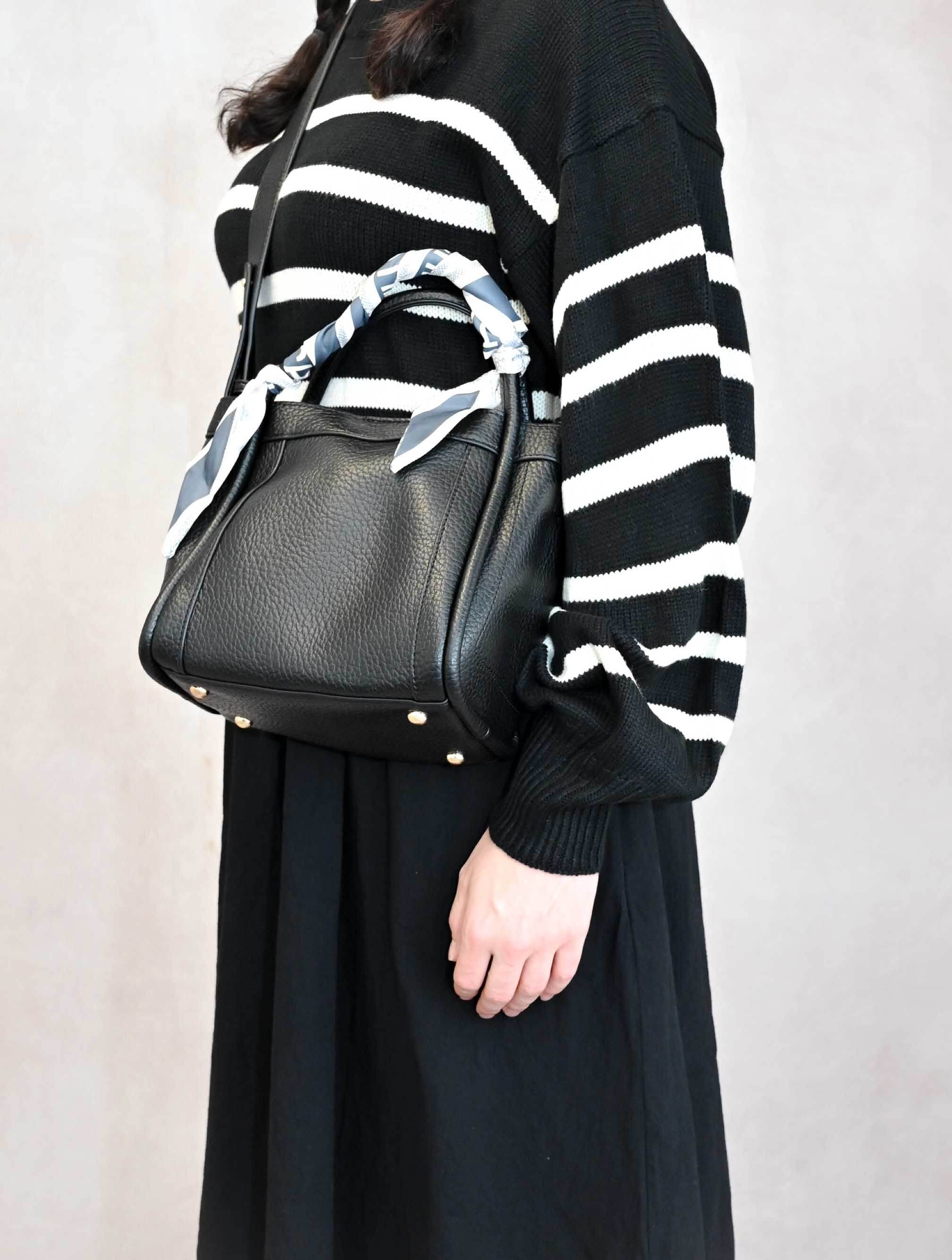 Medium Bag with Scarf