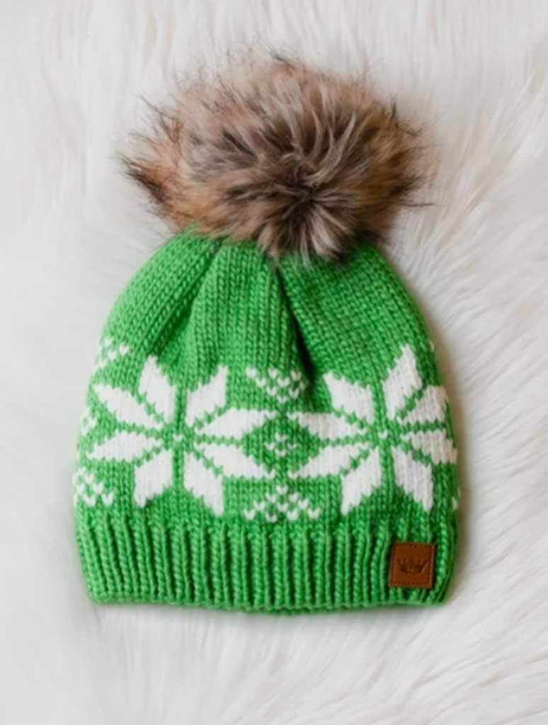 Snowflake Pattern Hat