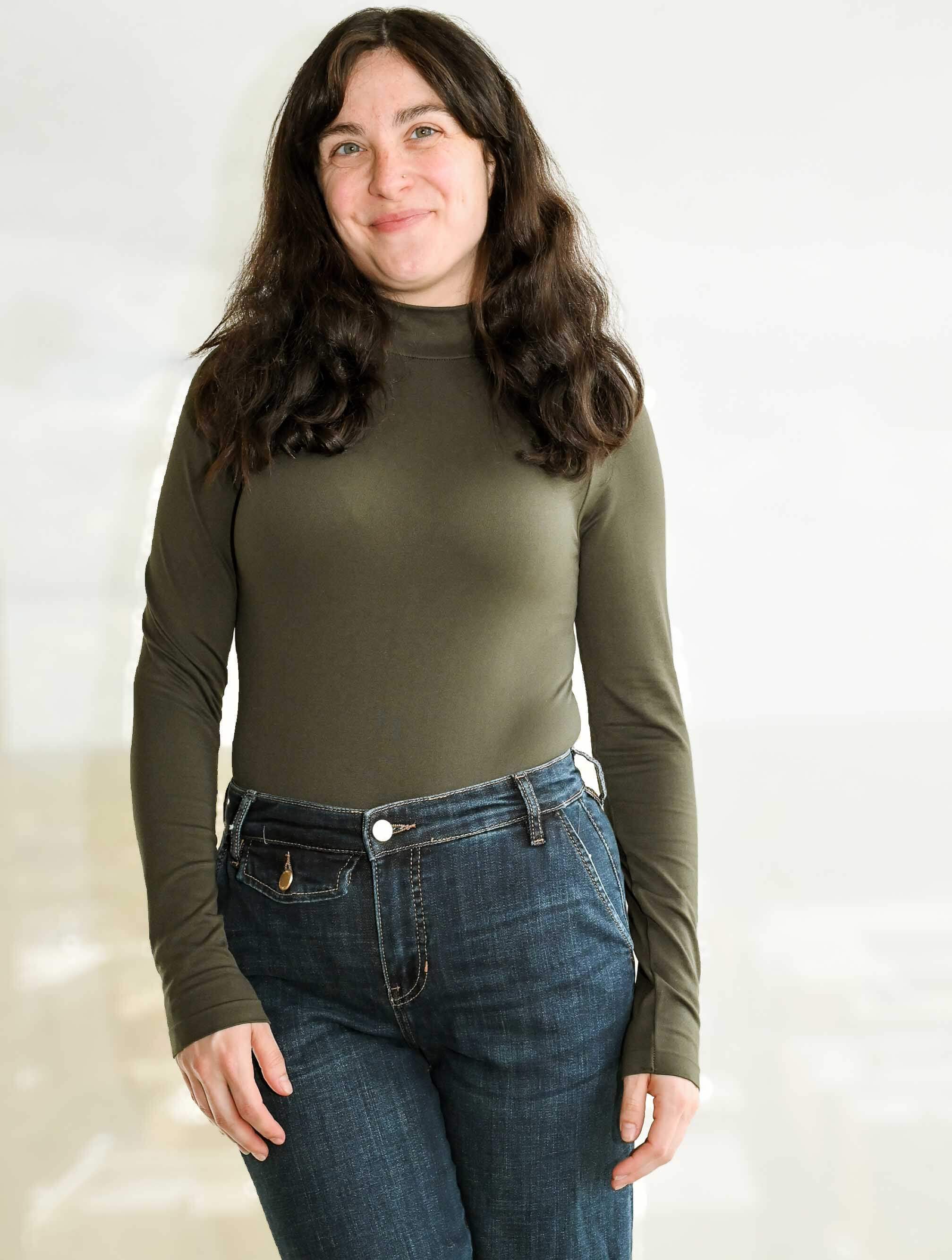 Long Sleeve Knit Bodysuit