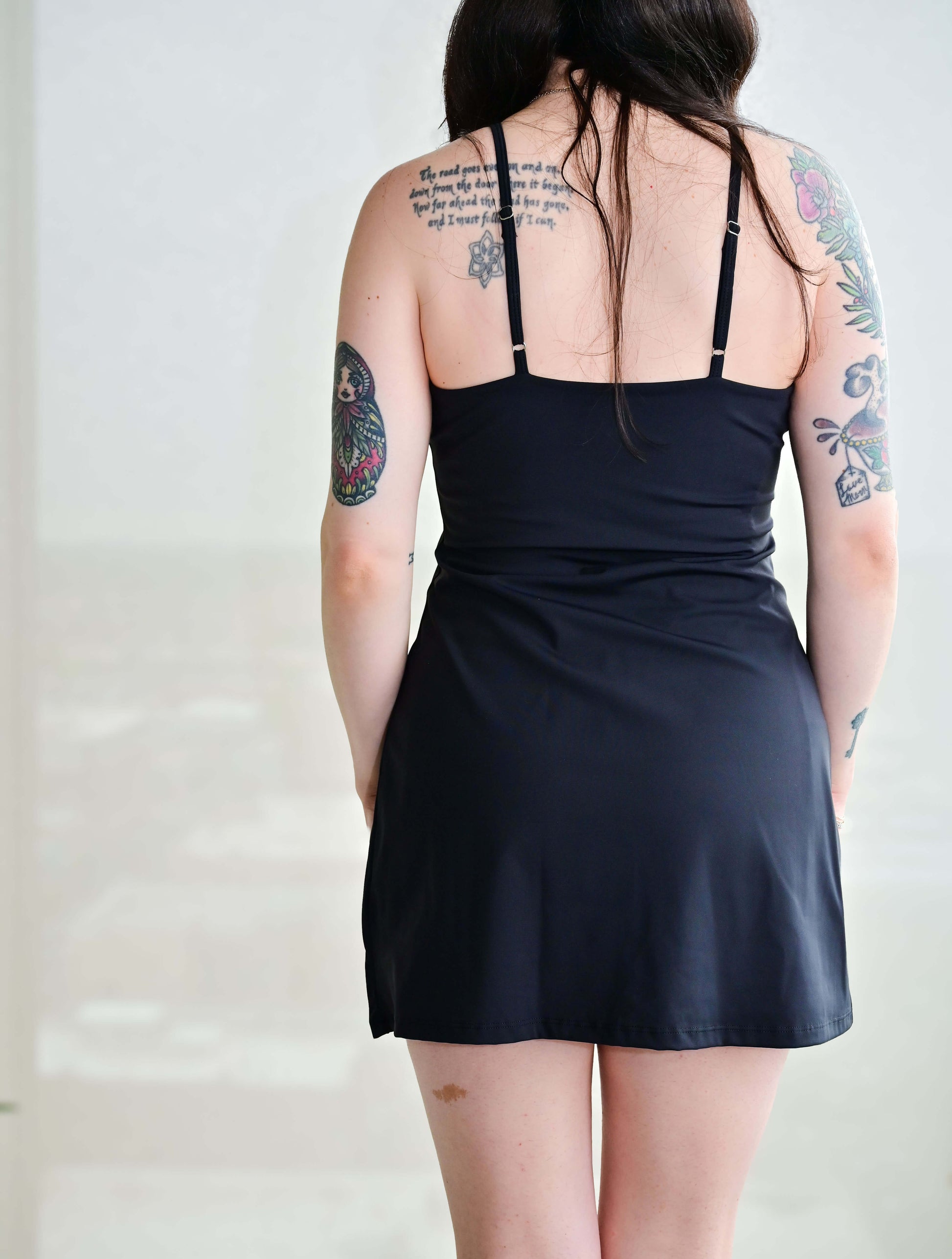 Eugene Second Skin Mini Dress With Adjustable Straps