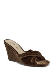 Silent D Katia Velvet Wedge