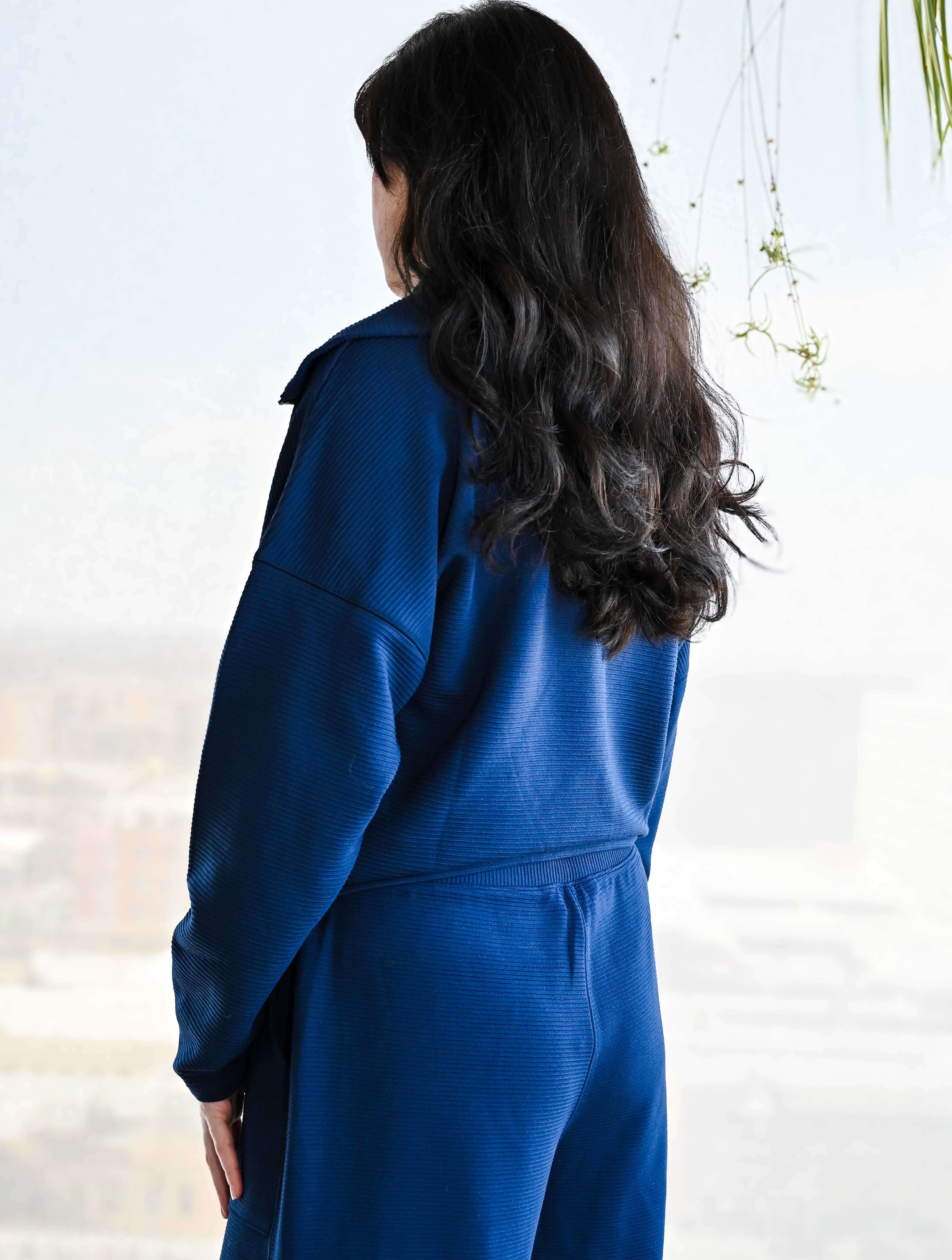 SPANX AirEssentials French Rib Half Zip