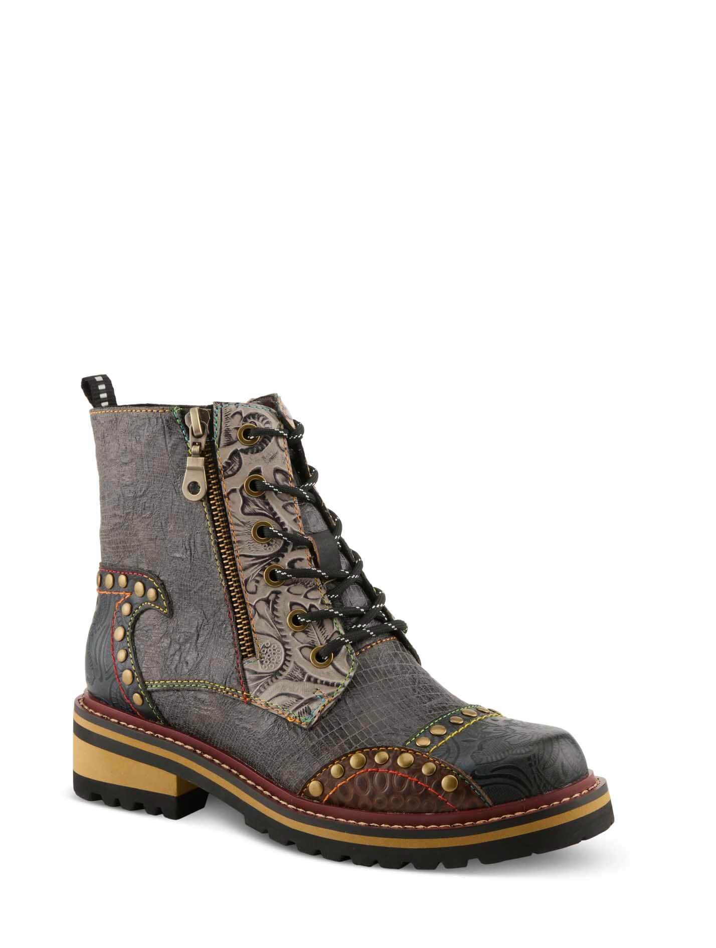 L'Artiste By Spring Step Rugup Leather Boot