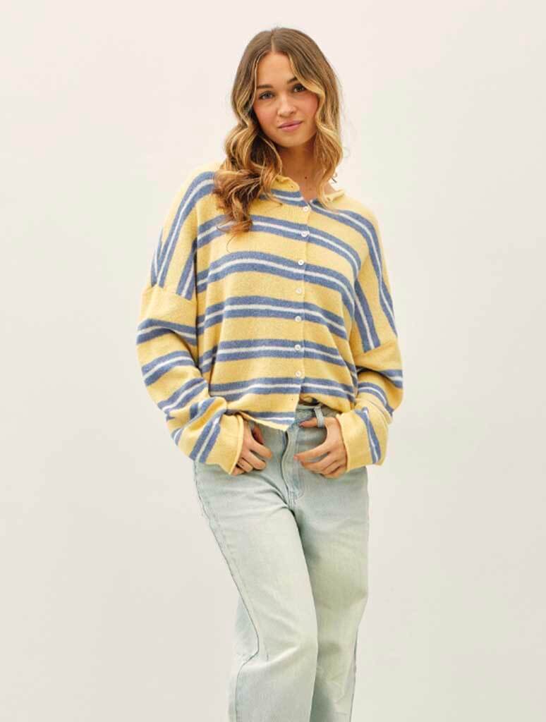 Varsity Stripe Piper Cardigan